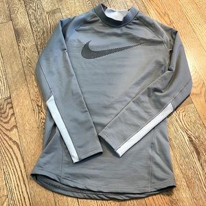 Nike boys large dry fit gray shirt.